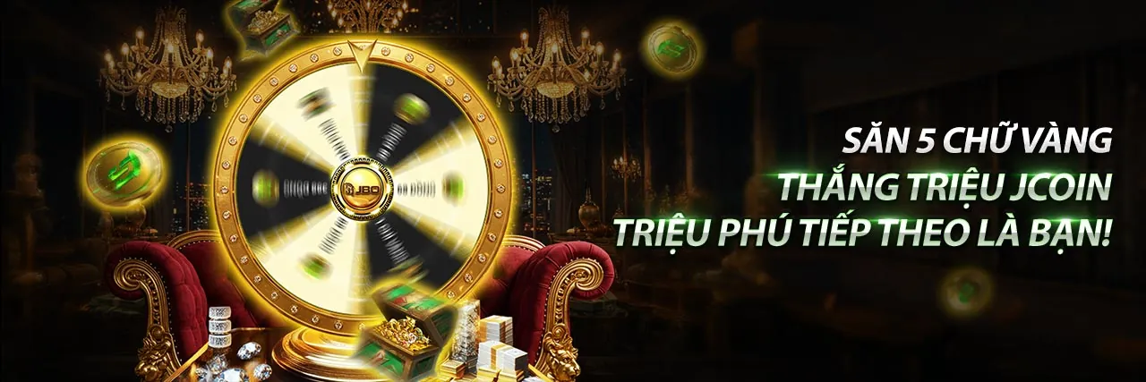 Hình ảnh chính trò chơi Slot FVIP88 với biểu tượng jackpot và tiền vàng